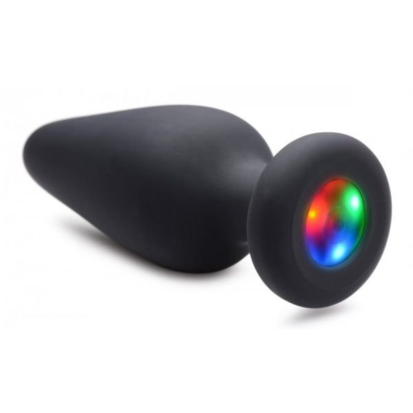 XR Brands Light-Up - Silikon Buttplug - Medium