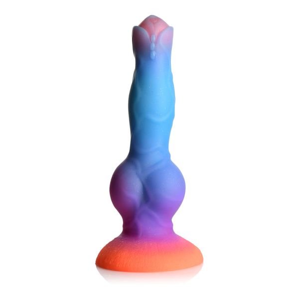 XR Brands Space Cock - Leuchtet im Dunkeln - Alien Dildo aus Silikon