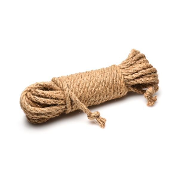 XR Brands Tied Up - Bondage-Seil aus Jute - 7,6 m