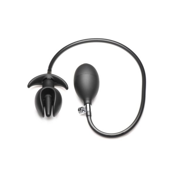 XR Brands Bad Buoy Anchor - Aufblasbarer Analplug aus Silikon - Schwarz