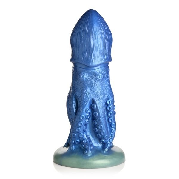 XR Brands Cocktopus Oktopus - Silikon Dildo - Blau