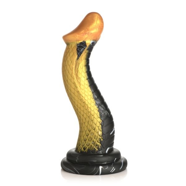 XR Brands Golden Snake - Silikon Dildo