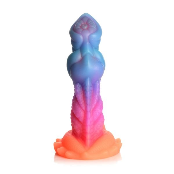 XR Brands Aqua Cock - Im Dunkeln leuchtender Silikon Dildo