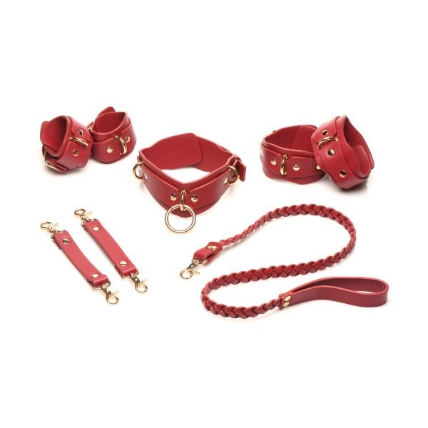 XR Brands Lover's Restraints Set - Rot
