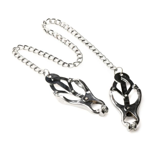 XR Brands Tyrant - Clover Nippelklemmen mit Spikes
