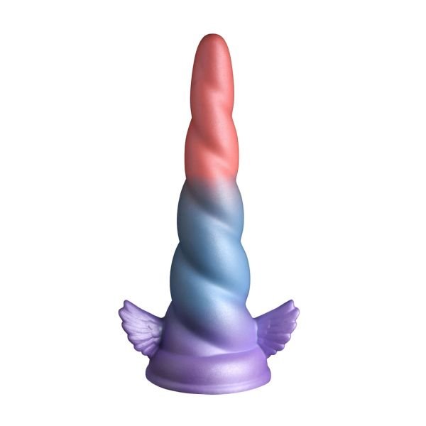 XR Brands Dream Rider - Silikon Dildo - Mehrfarbig
