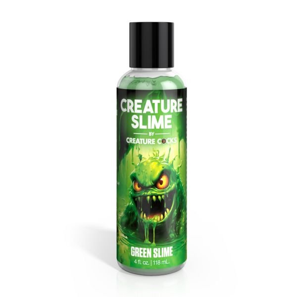 XR Brands Creature Slime - Green Slime - Gleitgel auf Wasserbasis - 118 ml