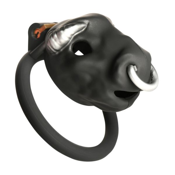 XR Brands Bull - Keuschheitskäfig - Schwarz