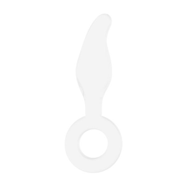 Chrystalino Gripper - Glasdildo mit Ring