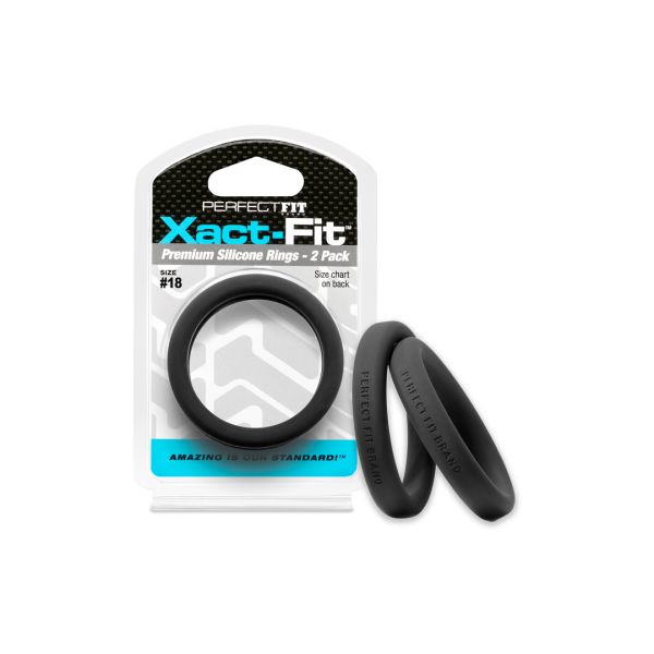PerfectFitBrand #18 Xact-Fit - Cockring 2er-Pack
