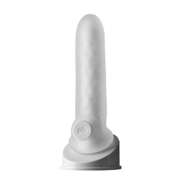 PerfectFitBrand Fat Boy Micro Ribbed Sheath - Dildo - 16,5 cm