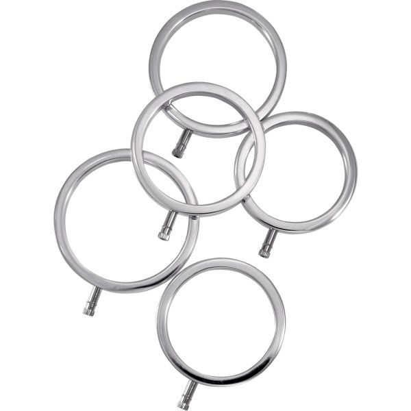 ElectraStim Cockring-Set aus massivem Metall