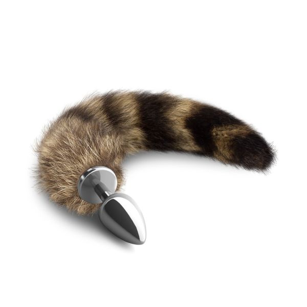 Crushious Foxy Silver Tail Plug - Silber