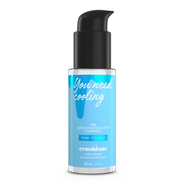 Crushious Kühlendes Gleitgel auf Wasserbasis - 50 ml