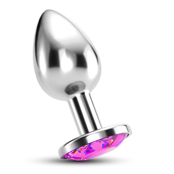 Crushious Bijou - Analplug mit Schmuckstein - Large - Pink