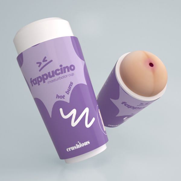 Crushious Fappucino Hot Buns - Anal-Masturbator Cup - Lila