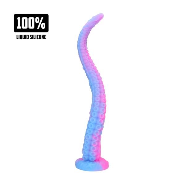 Fiction Cocks Tentacle Serpent - Analschlange - 50 cm - Lila/Blau
