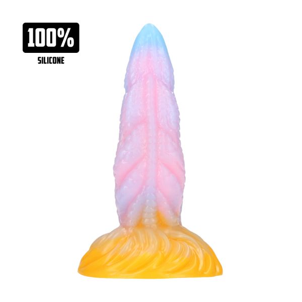 Fiction Cocks Rainbow Stallion - Silikon Buttplug - Regenbogen
