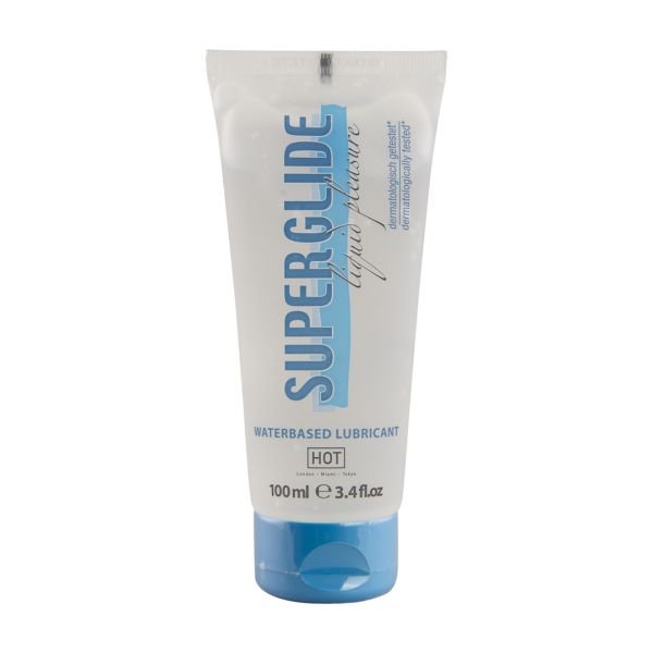 HOT Superglide Liquid Pleasure - Gleitgel auf Wasserbasis - 100 ml