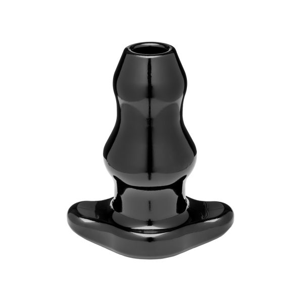 PerfectFitBrand Double Tunnel Plug - Hohler Buttplug - M - Schwarz