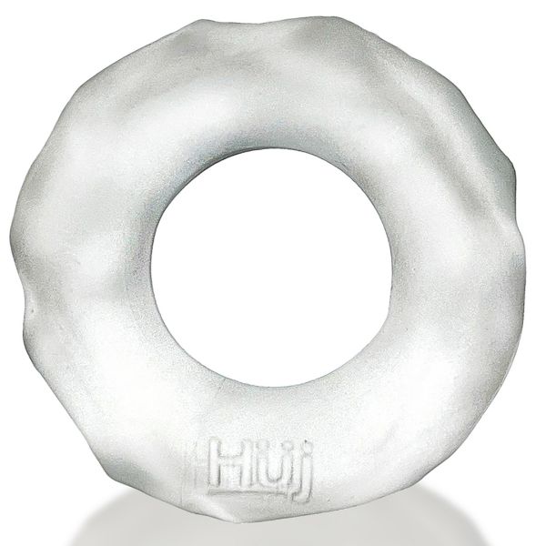 Hunkyjunk Fractal - Taktiler Cockring - Clear Ice