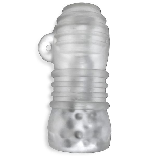 Hunkyjunk Jackt - Masturbator mit Nubben und Rippen - Clear Ice