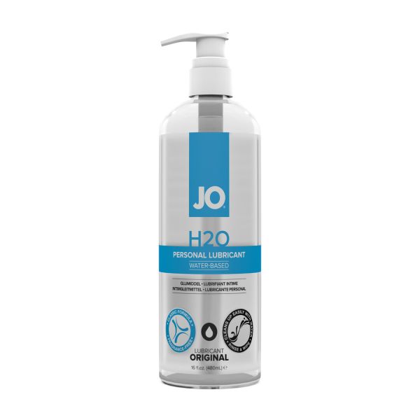 JO H2O - Original - Gleitgel auf Wasserbasis - 480 ml