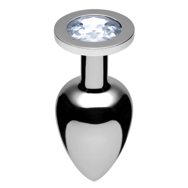XR Brands Lucent Diamond Accented - Analplug