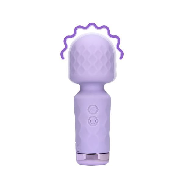 Loveline Mini Wand Vibrator - Night Magic