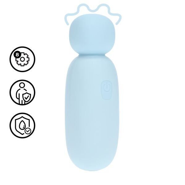Loveline Mochi - Mini Chunky Wand Vibrator - Blau