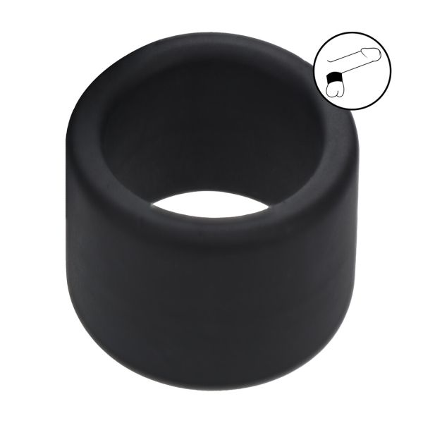 Levelz Ballstrap aus Flüssigsilikon - L - 34mm - Schwarz