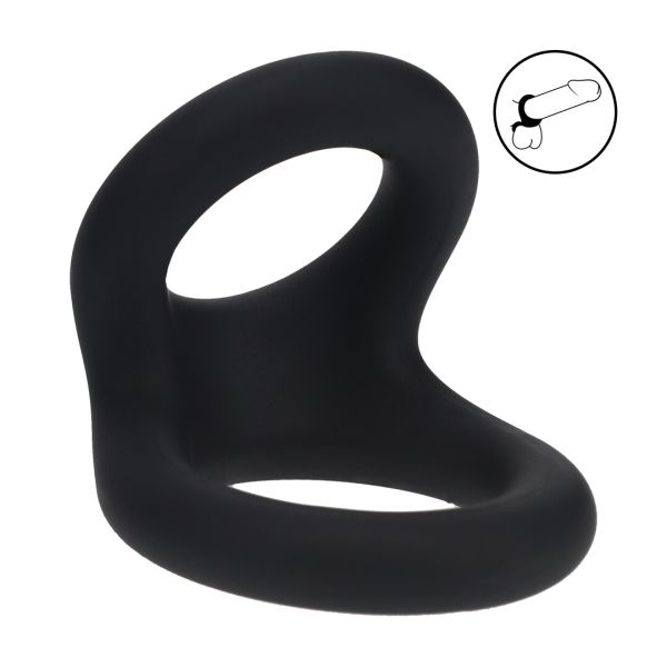 Levelz Double O Silikon Cockring - S - Schwarz