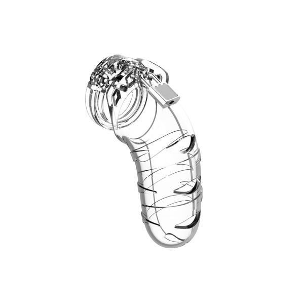ManCage Model 05 - Peniskäfig - 14 cm - Transparent