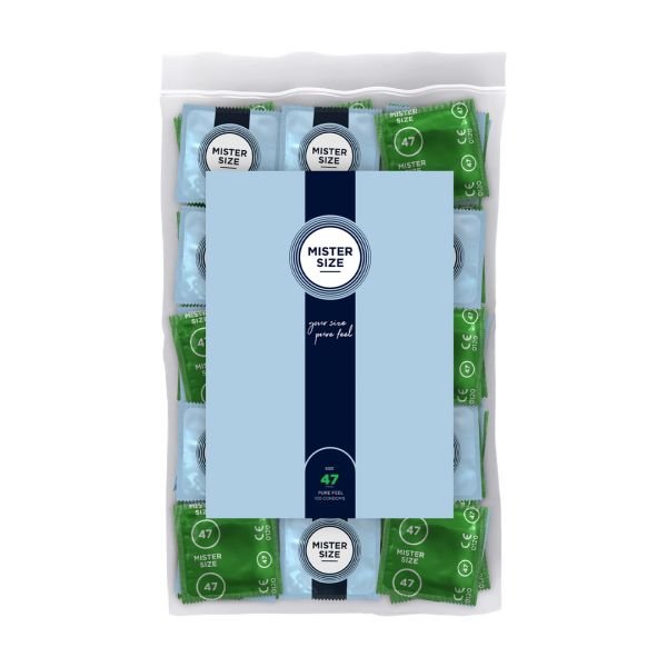 Mister Size Pure Feel - Kondome 47 mm - 100er-Pack