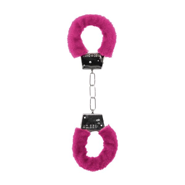 Ouch! Plüsch-Handschellen für Einsteiger - Pink