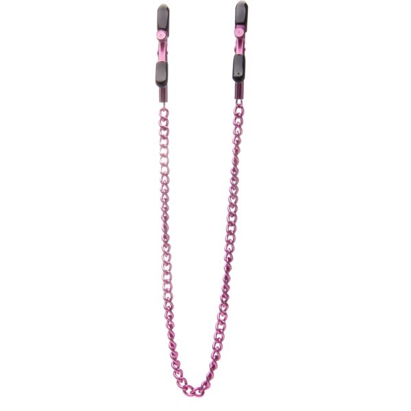 Ouch! Verstellbare Nippelklemmen mit Kette