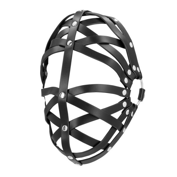 Ouch! Käfigmaske - Schwarz
