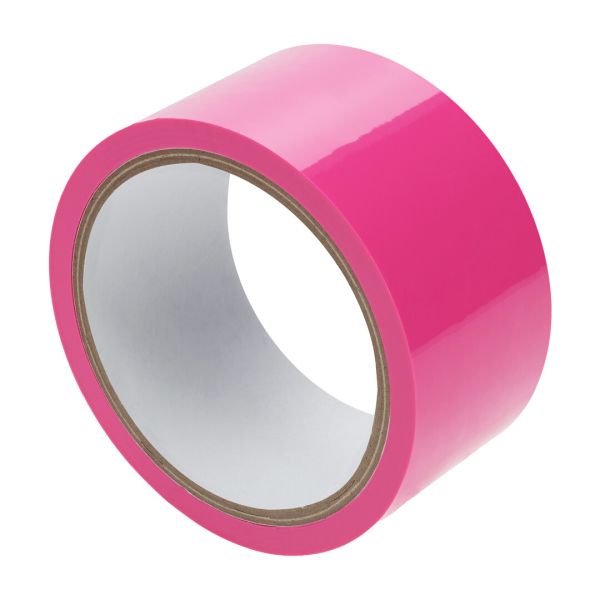 Ouch! Nicht klebendes PVC Bondage-Tape - 20 m - Pink