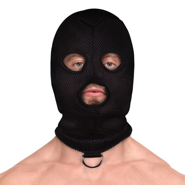 Ouch! Extreme Mesh Sturmhaube mit D-Ring
