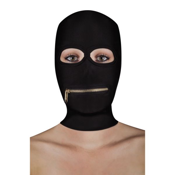 Ouch! Extreme Reißverschlussmaske mit Mundreißverschluss