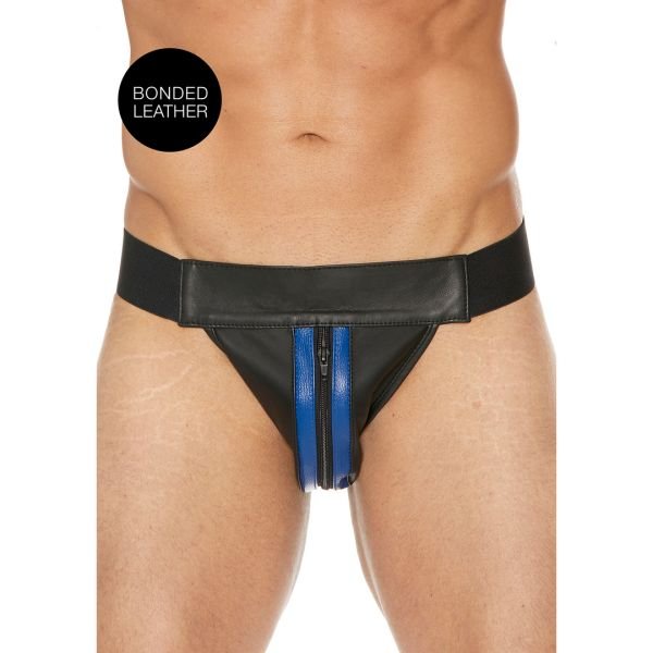 Ouch! Jockstrap mit glatter Front und Reißverschluss