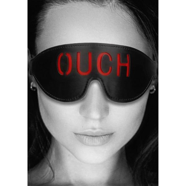 Ouch! Augenbinde aus Kunstleder - OUCH