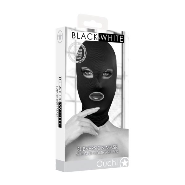 Ouch! Subversion Maske - Schwarz