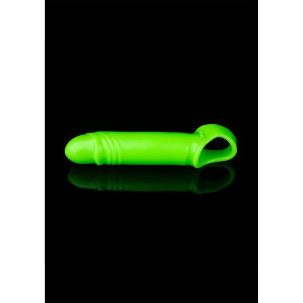 Ouch! Smooth Stretchable Penishülle - Glow in the Dark