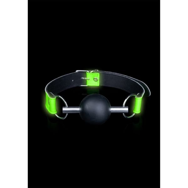Ouch! Ballknebel - Glow in the Dark