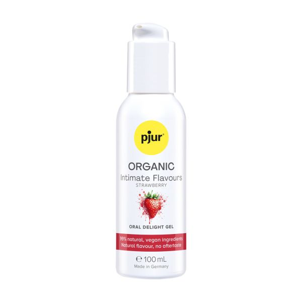 Pjur Organic Intimate Flavours - Erdbeere - 100 ml