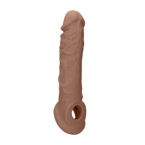 RealRock Penishülle - 20 cm - Braun