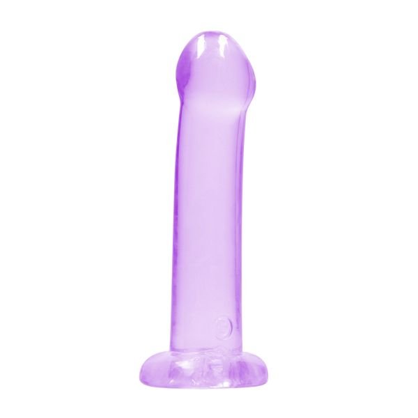 RealRock Nicht-realistischer Dildo mit Saugnapf - 17 cm - REA111PUR