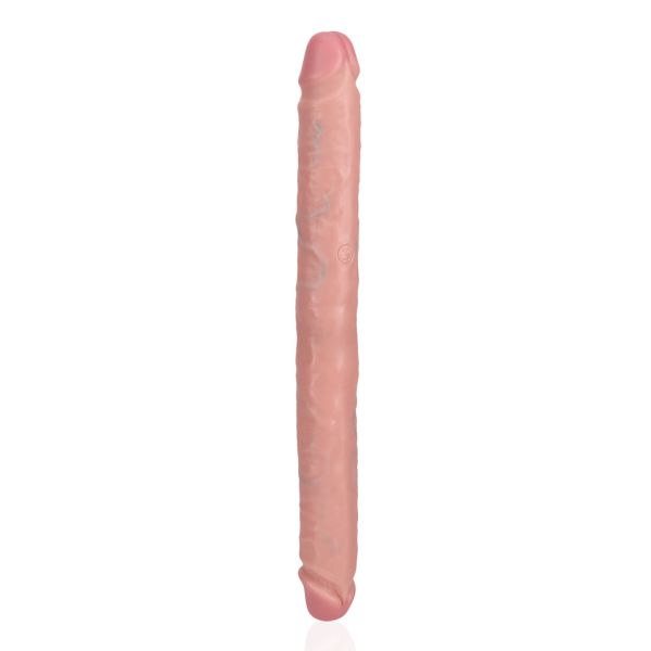 RealRock Slim Doppeldildo - 35,6 cm - Fleischfarben