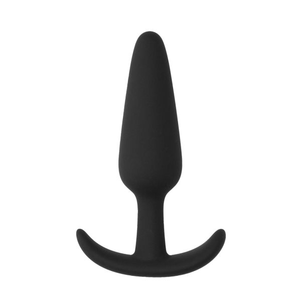 Shots Toys Schlanker Einsteiger Buttplug - Schwarz